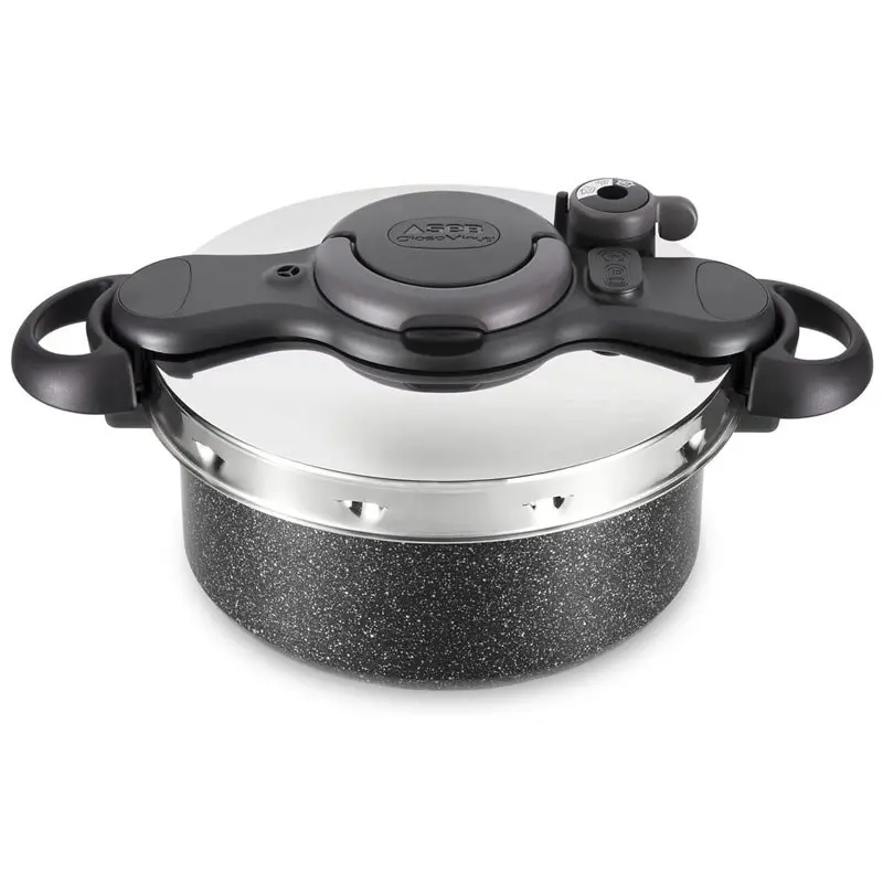 Cocotte 2EN1 SEB ClipsoMinut Ultra Resist 5 Litres Noir