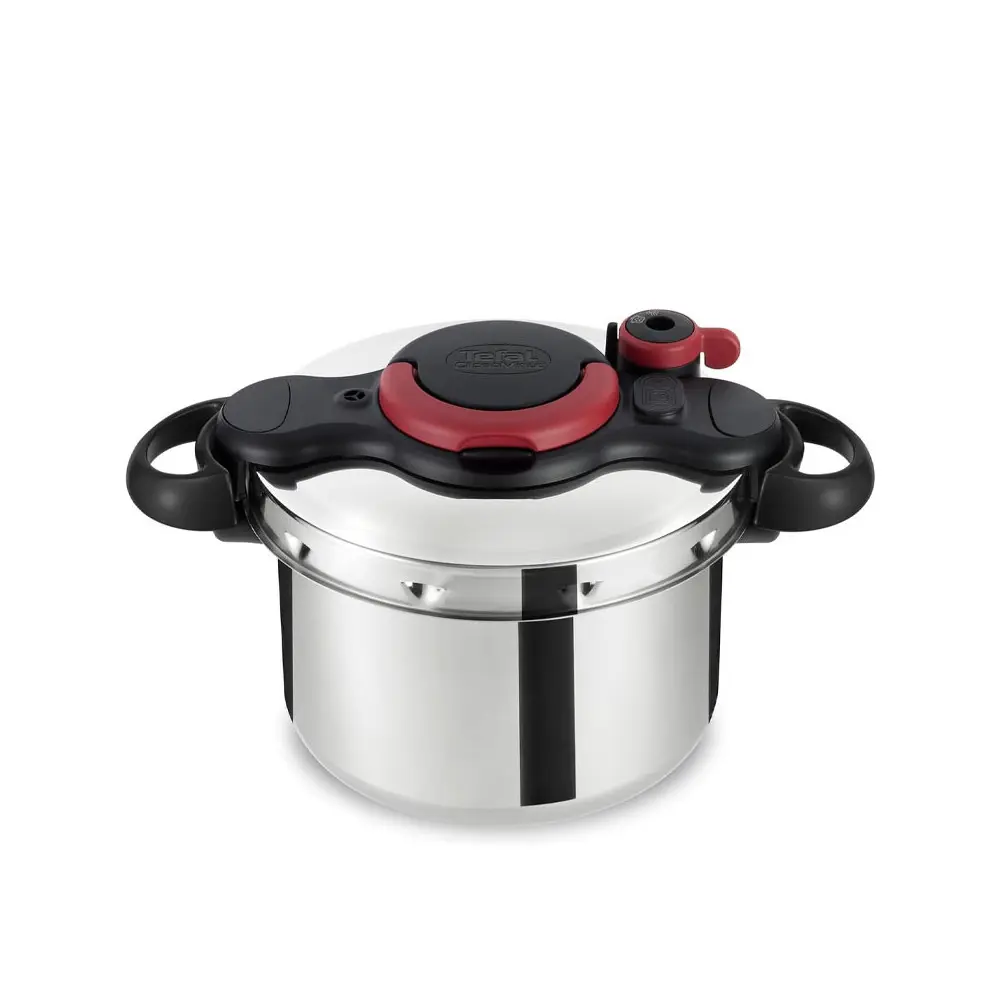 Cocotte Clipso TEFAL Minute Easy 6 Litres / Noir & Inox / P4620768