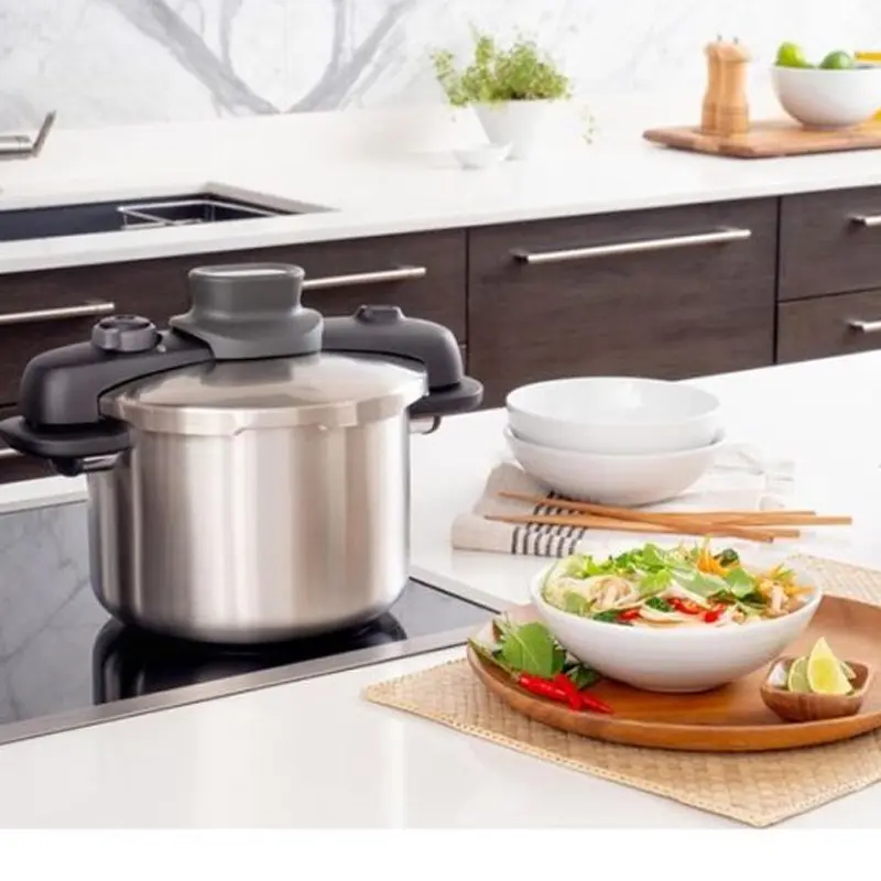 Cocotte Tefal Secure 5 Compact 8 Litres Inox