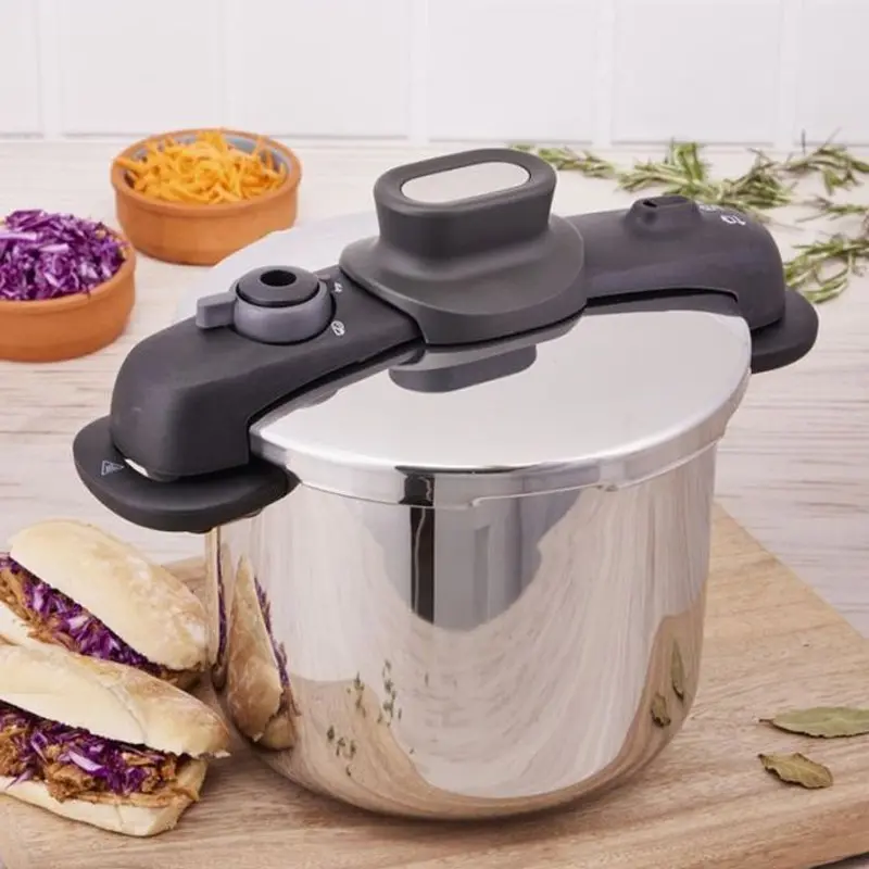 Cocotte Tefal Secure 5 Compact 8 Litres Inox