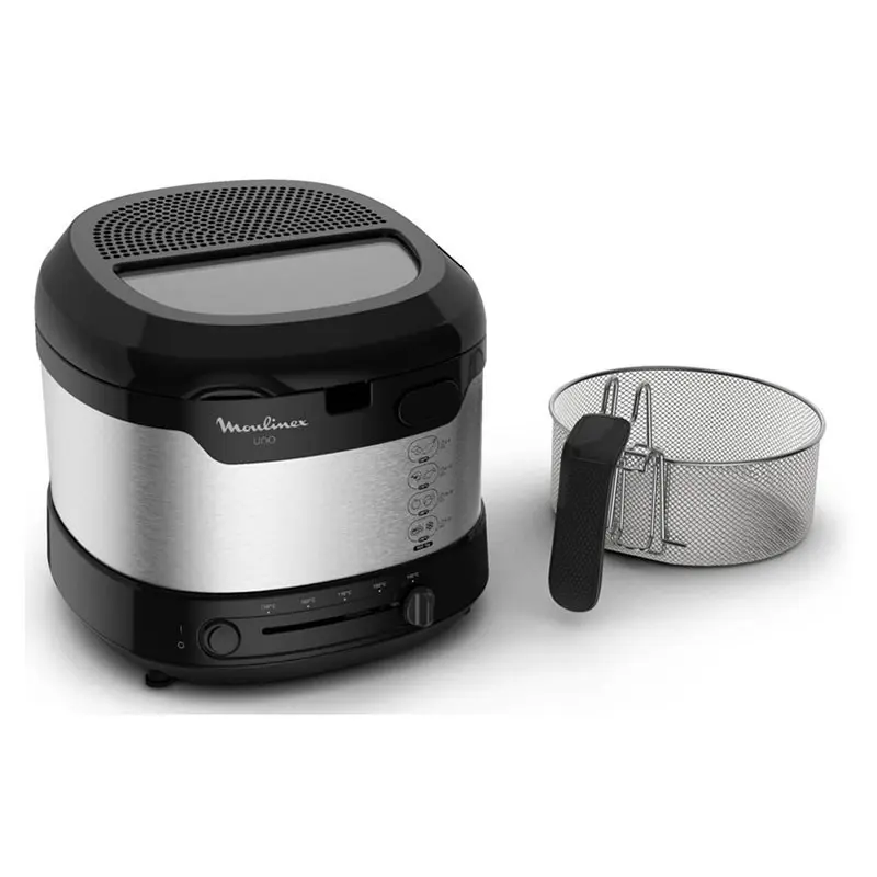 Friteuse Uno Moulinex Noir/Gris (AF215D10)