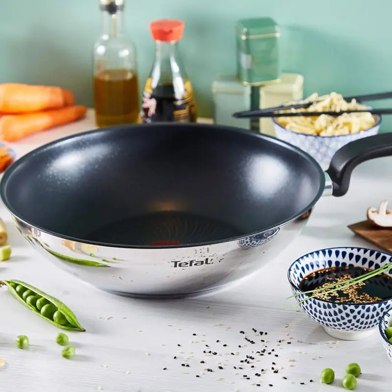 Poêle wok Tefal Primary 28Cm Inox