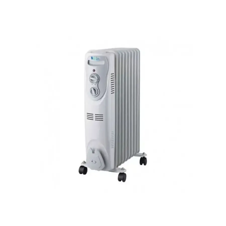 Radiateur Bain d’Huile BIOLUX RB2503 / 11 Éléments / 2500W / Blanc