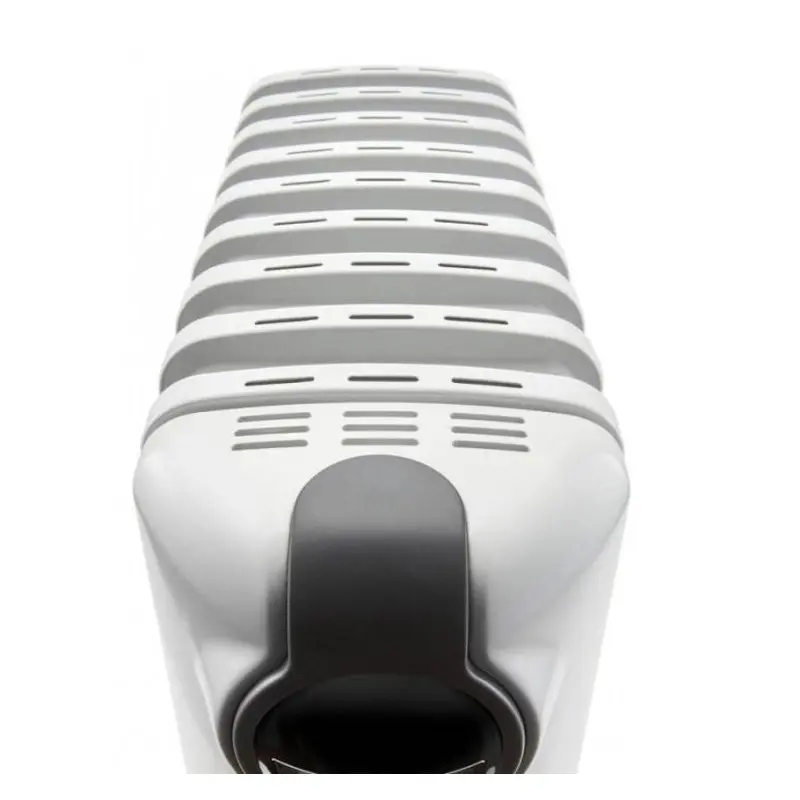Radiateur Vento à Bain D&rsquo;huile Delonghi TRRS1225 12 éléments 2500W – Blanc