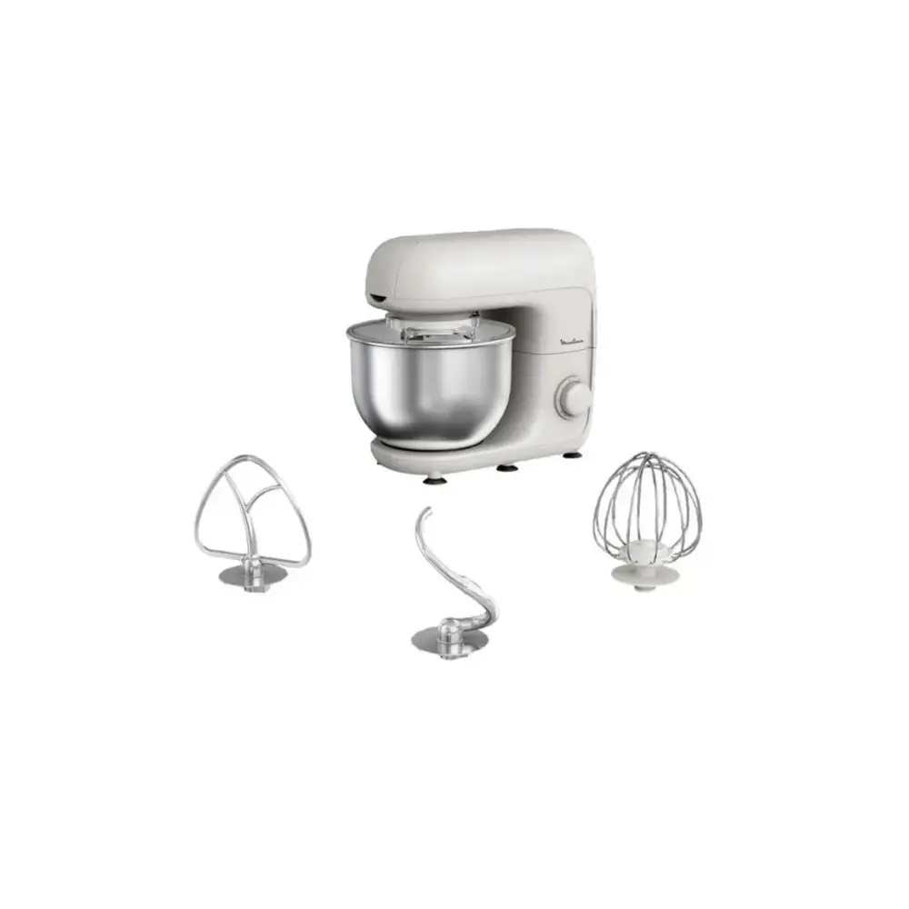 Robot pâtissier 4.8L 800W IVOIRE QA160110 MOULINEX